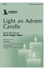 Light an Advent Candle SATB choral sheet music cover